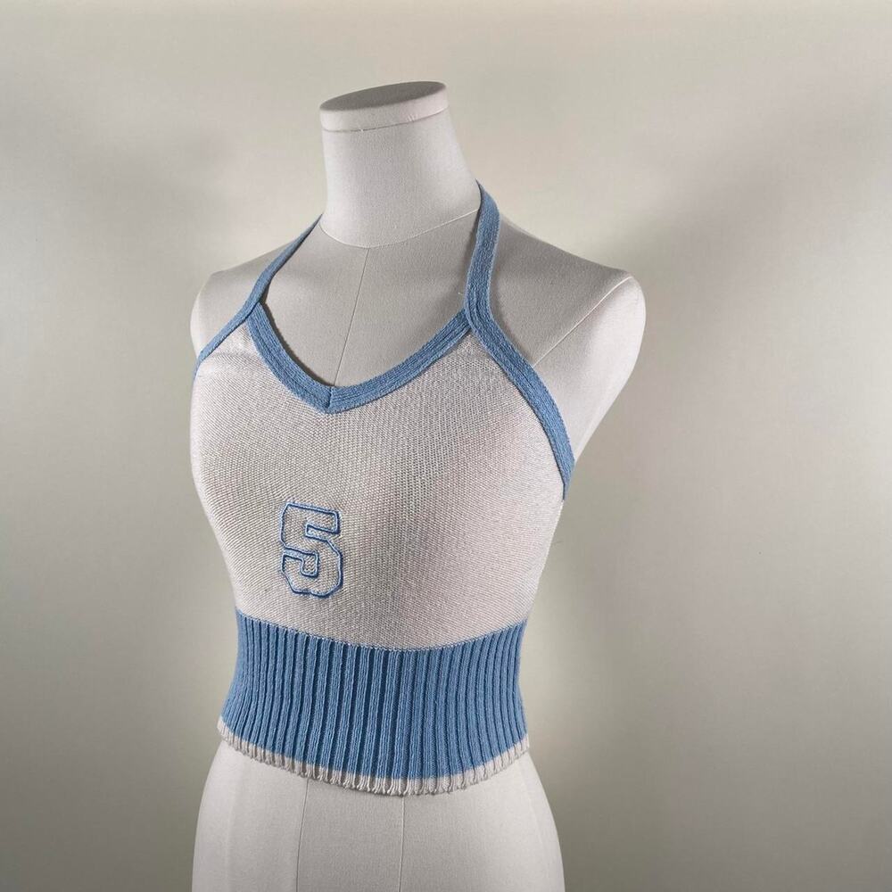 Y2k knitted 5 tank top